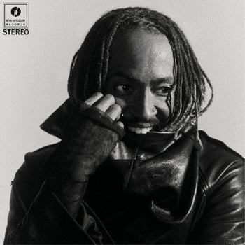 the album cover for Thundercat - Distracted [Indie Exclusive Black Marbled Smoke Effect]