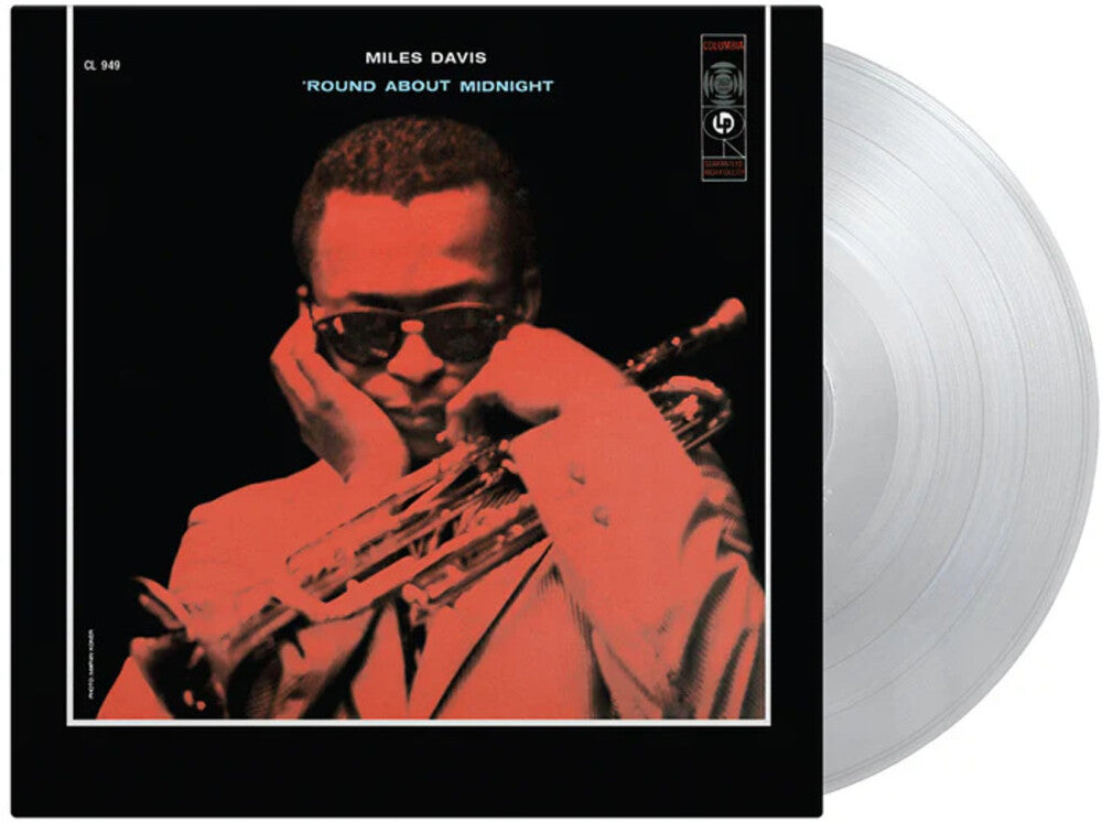 the album cover for Miles Davis - Round About Midnight [180 Gram Clear]