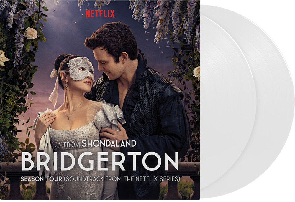 the album cover for Various Artists - Bridgerton Season Four (Covers From The Netflix Series) [White Silk Vinyl]