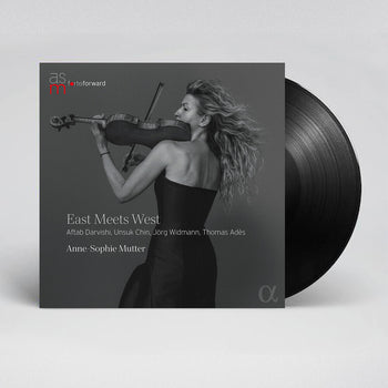 the album cover for Anne Mutter -Sophie - East Meets West