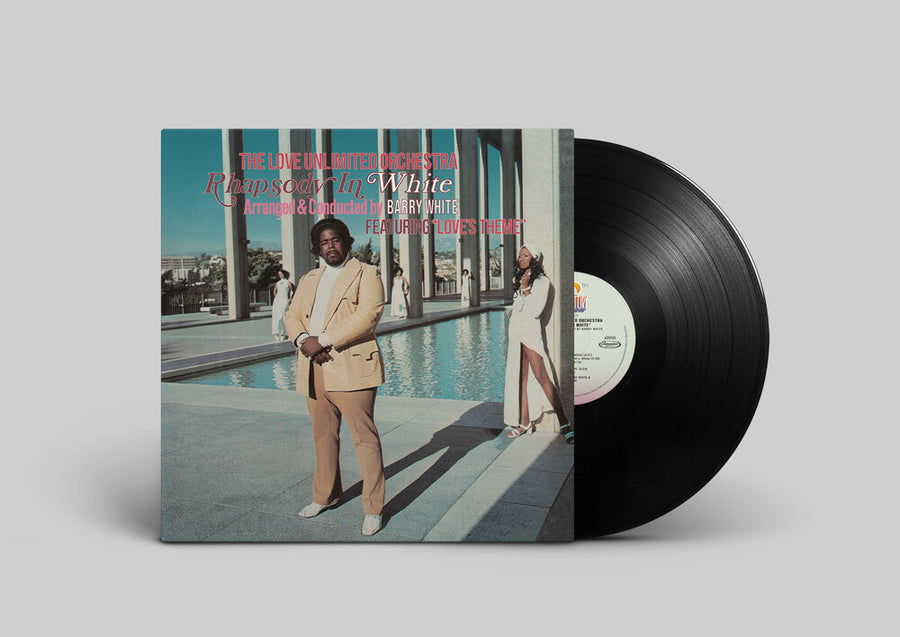 the album cover for Barry White  / Love Unlimited - Rhapsody In White [Limited Edition]