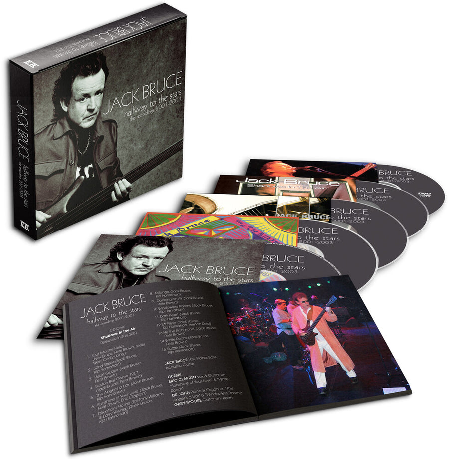 the album cover for Bruce, Jack - Halfway To The Stars: The Recordings 2001-2003
