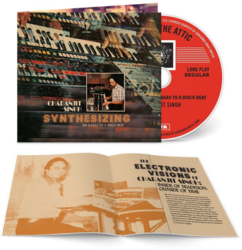 the album cover for Charanjit Singh - Synthesizing: Ten Ragas To A Disco Beat [Deluxe]