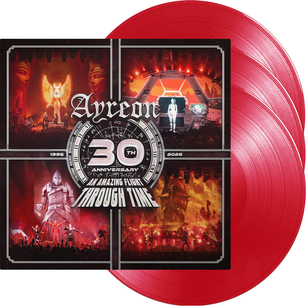 the album cover for Ayreon - 30th Anniversary - An Amazing Flight Through Time
