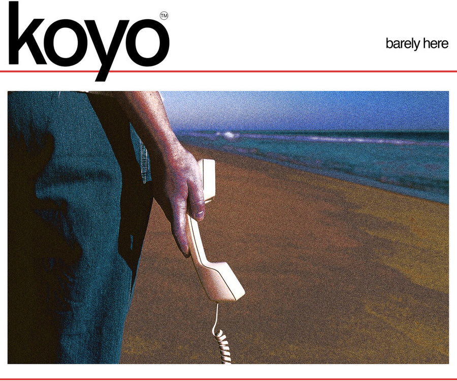 the album cover for Koyo - Barely Here [Centurion Marble]