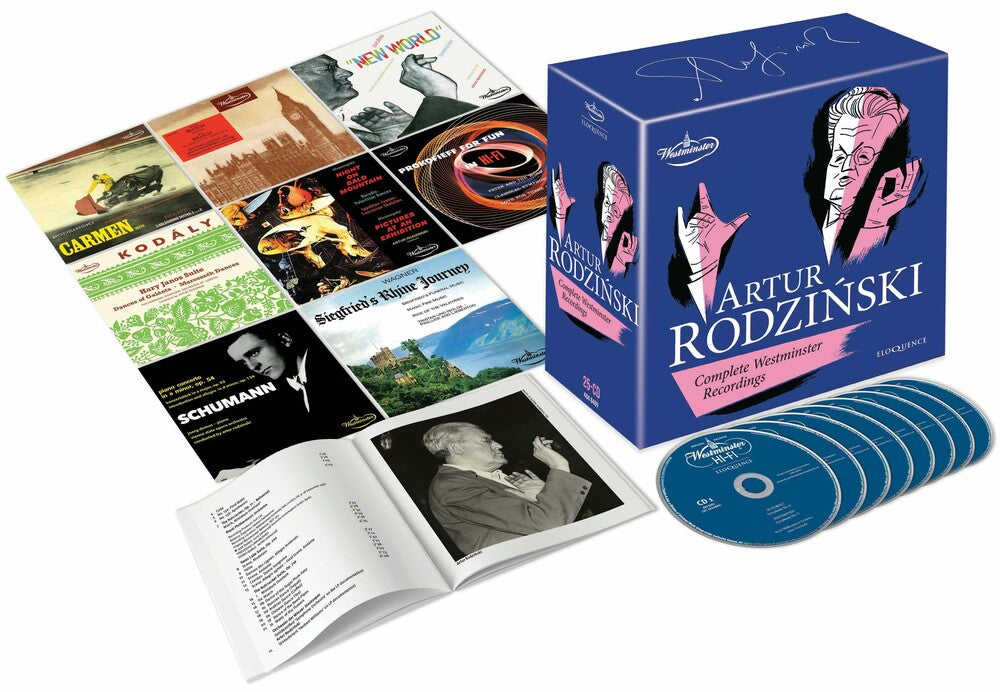 the album cover for ARTUR RODZINSKI - Artur Rodzinski Edition (Box) (Aus)