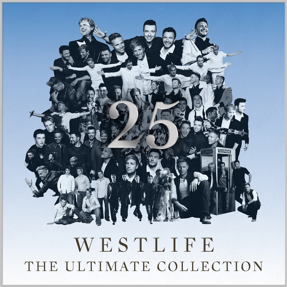 the album cover for Westlife - 25 - The Ultimate Collection