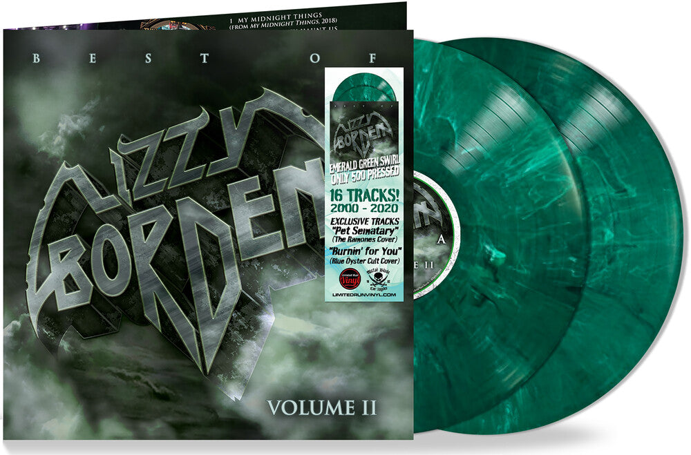 the album cover for Lizzy Borden - Best Of Lizzy Borden Vol 2 [Green - Deluxe]