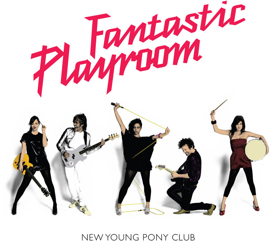 the album cover for New Young Pony Club - Fantastic Playroom (Bonus Track) [Pink]