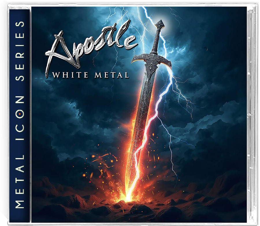 the album cover for Apostle - White Metal [Limited Edition]