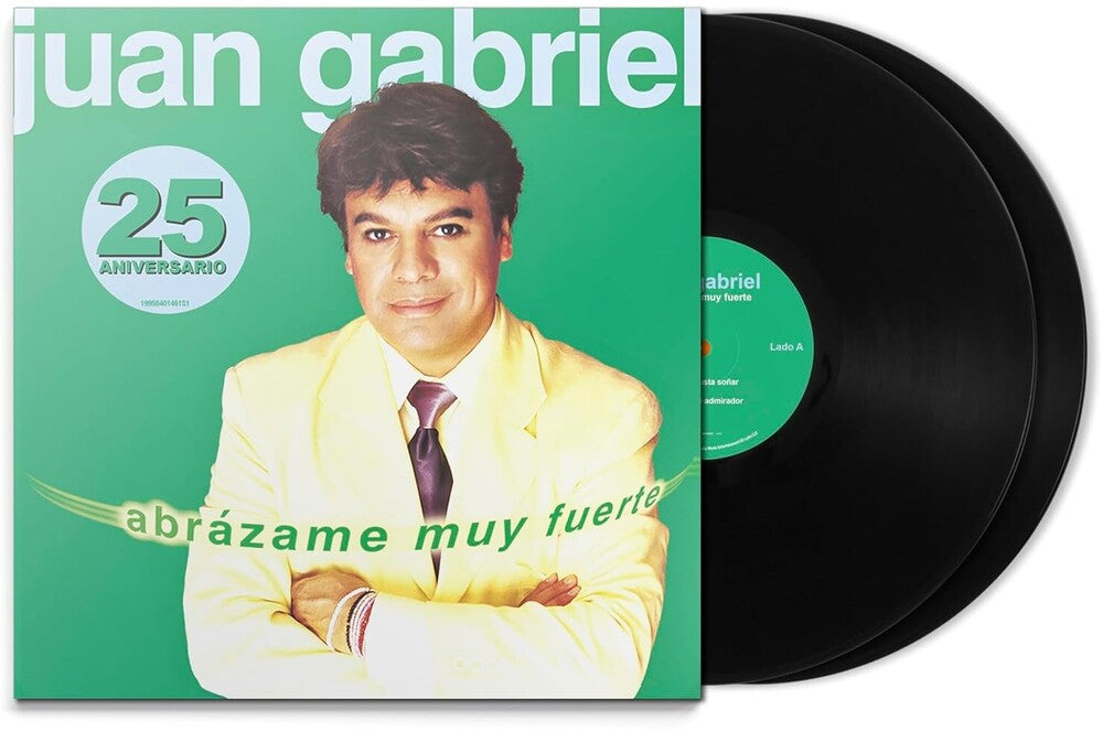the album cover for Juan Gabriel - Abrazame Muy Fuerte (Anniversary)