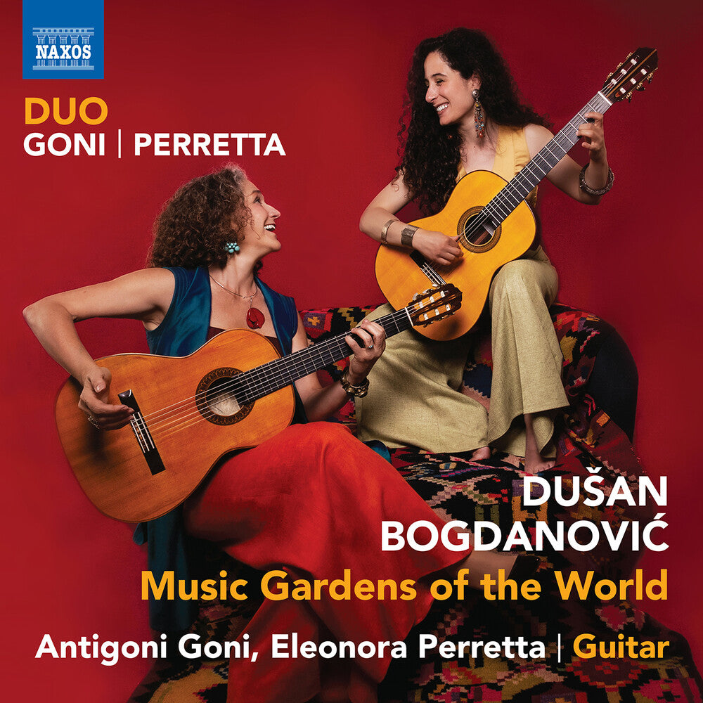 the album cover for Duo Goni-Perretta - Bogdanovic: Music Gardens Of The World