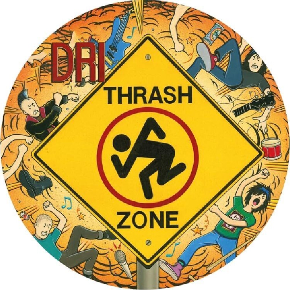 the album cover for D.R.I. - Thrash Zone [Picture Disc]