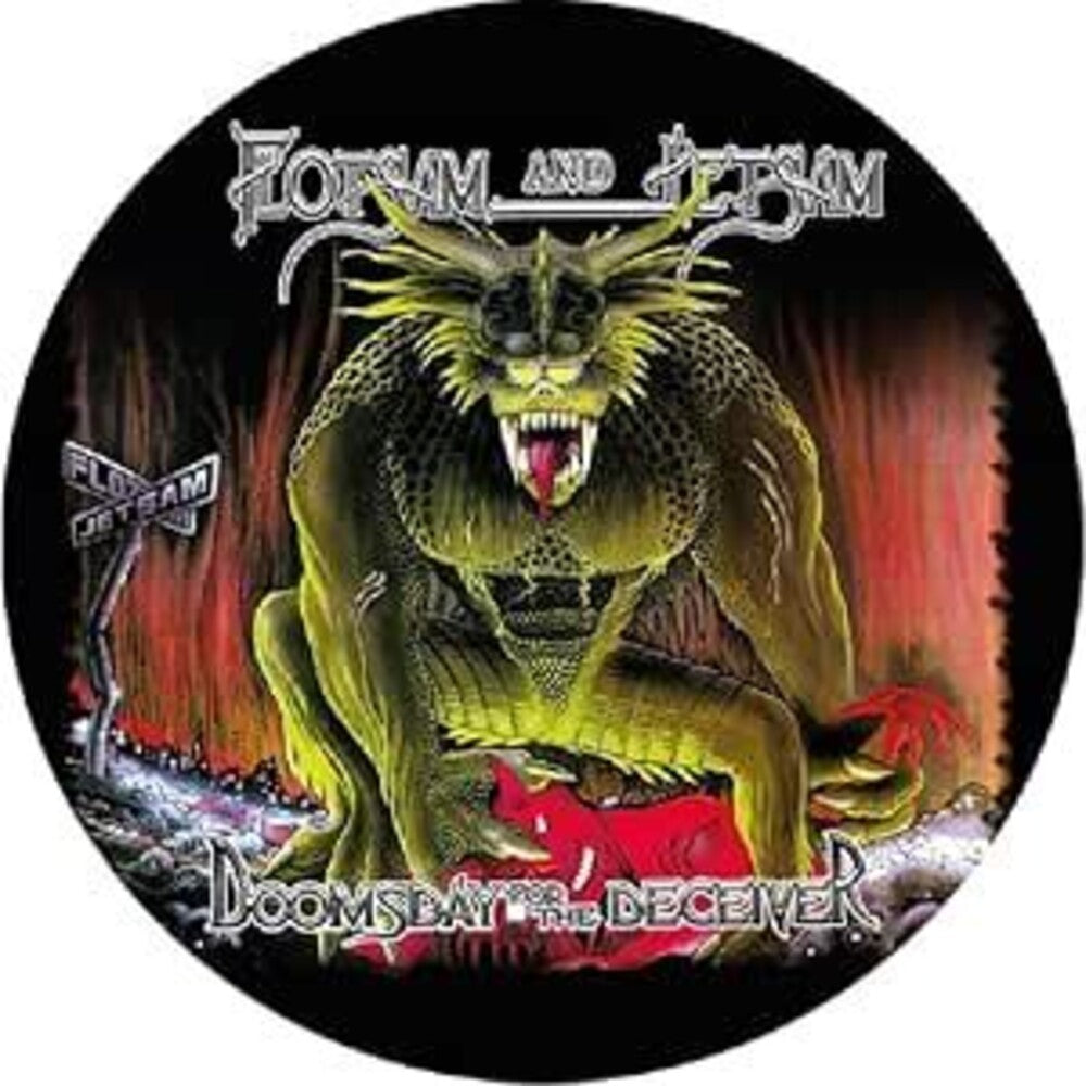 the album cover for Flotsam & Jetsam - Doomsday For The Deceiver - Picture Disc (Pict)