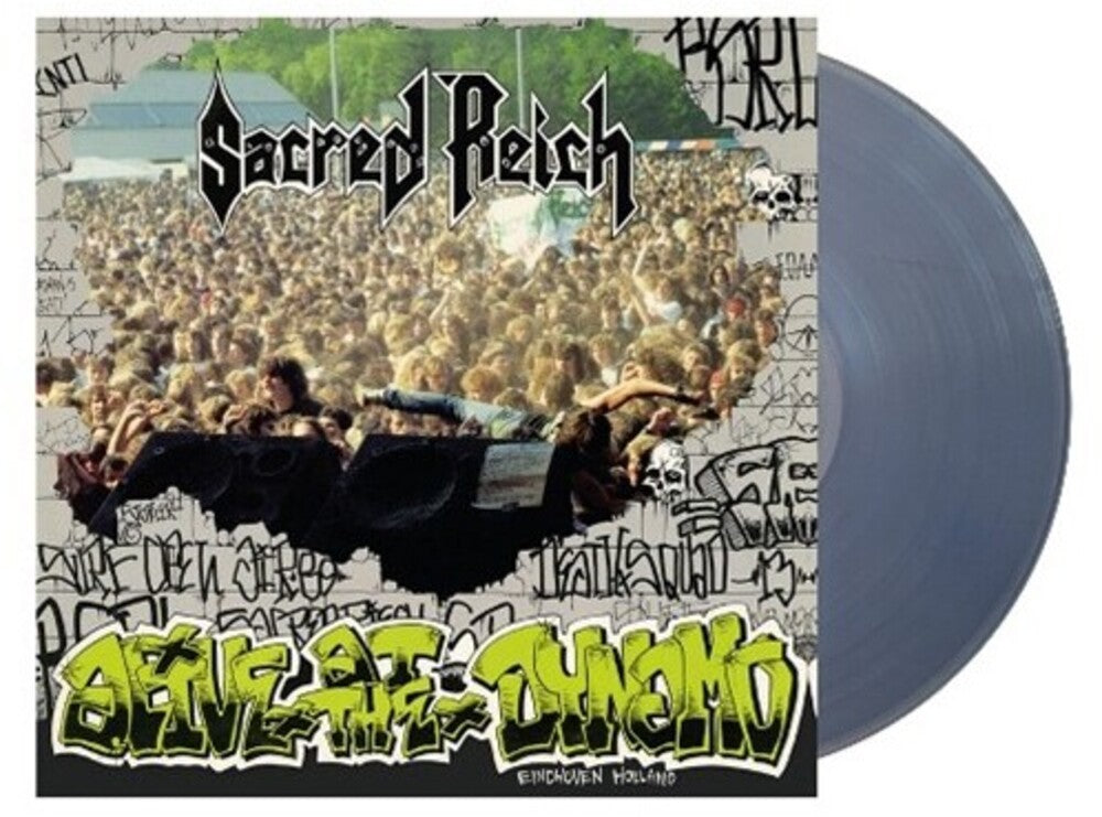 the album cover for Sacred Reich - Alive At The Dynamo - Red Vinyl [Colored Vinyl] (Red) (Uk)