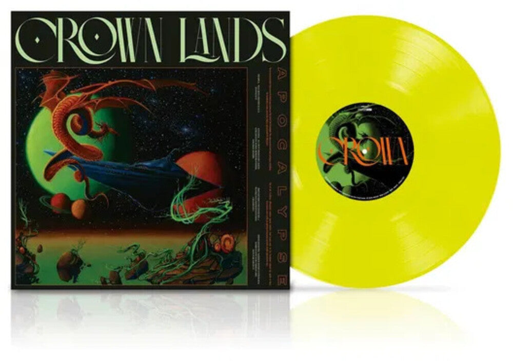 the album cover for Crown Lands - Apocalypse [Colored Vinyl] (Ylw) (Uk)