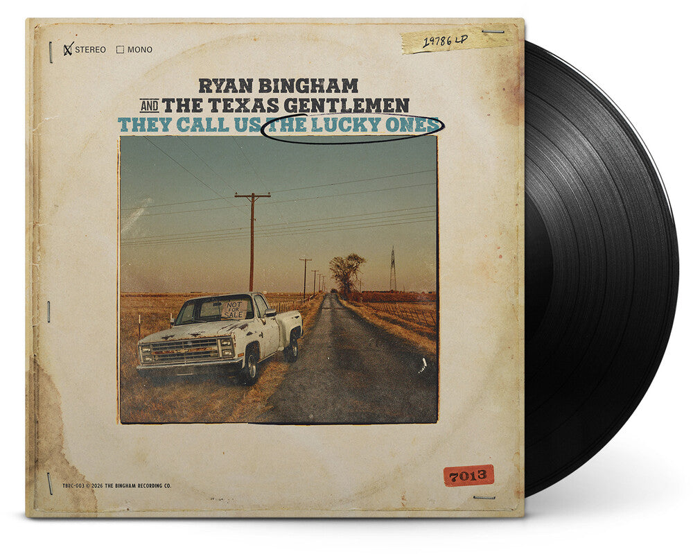 the album cover for Ryan Bingham - They Call Us The Lucky Ones [Black]