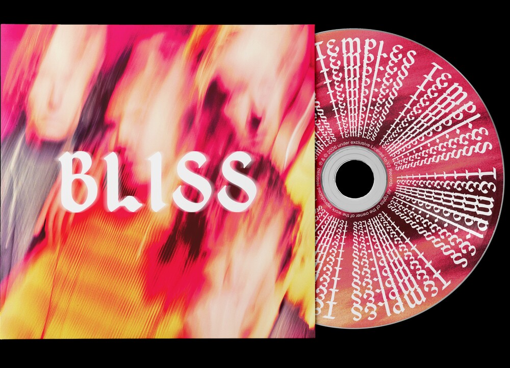 the album cover for Temples - Bliss [Digipak]