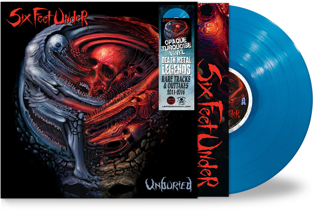 the album cover for Six Feet Under - Unburied [Colored Vinyl] [Limited Edition]
