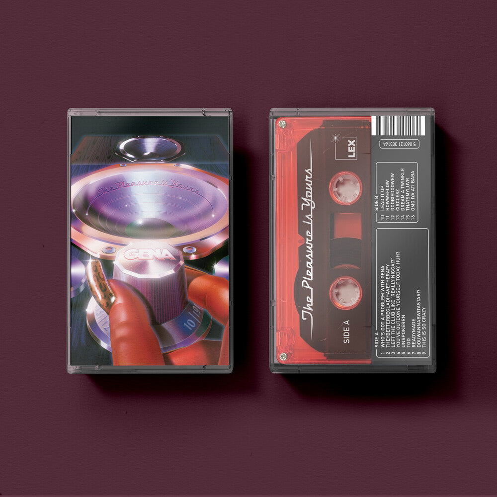 the album cover for Gena - The Pleasure Is Yours