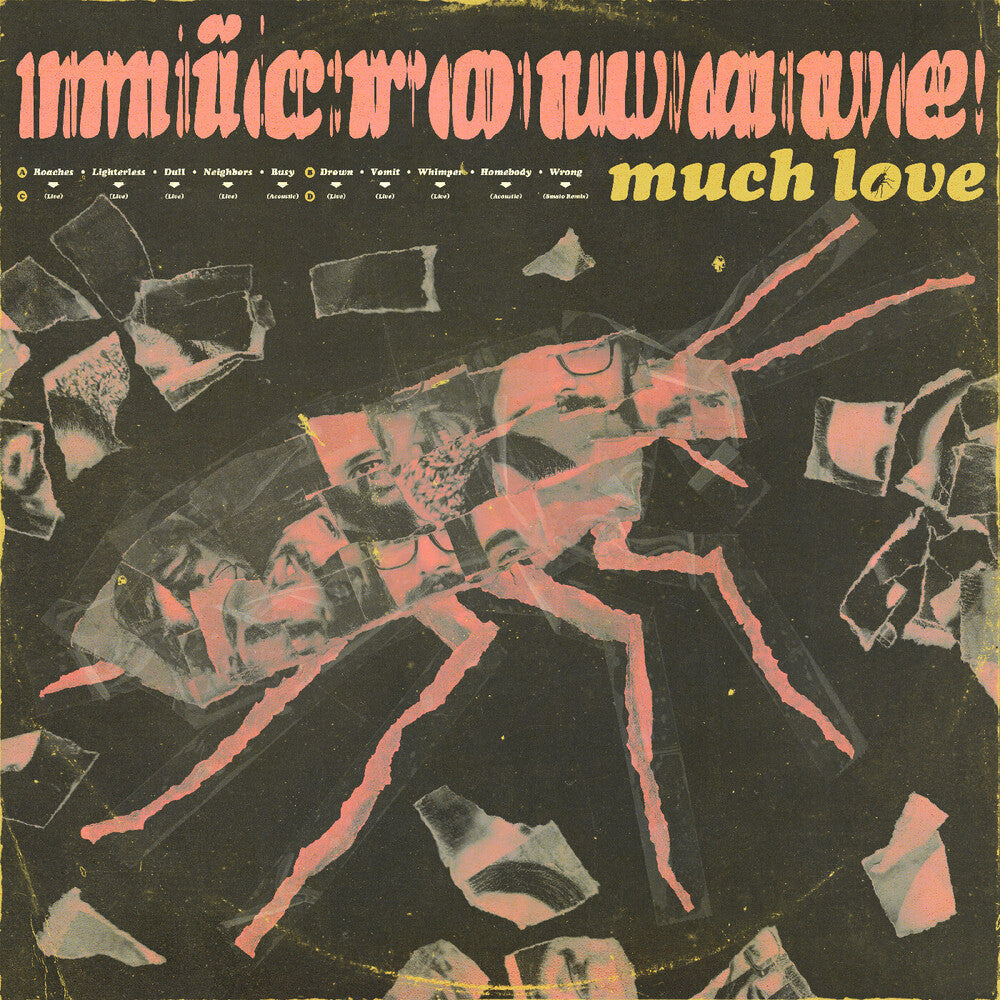the album cover for Microwave - Much Love (10 Year Anniversary) [Clear Pink Swirl]