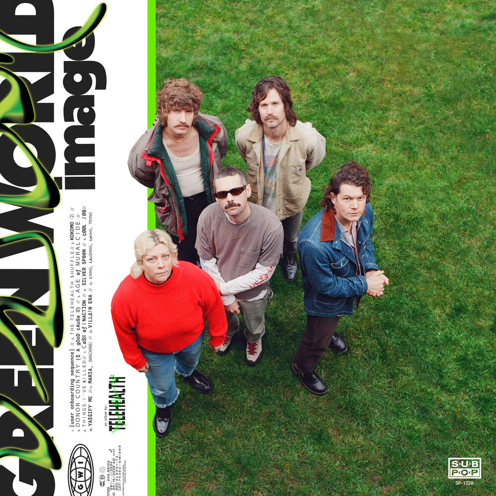 the album cover for Telehealth - Green World Image