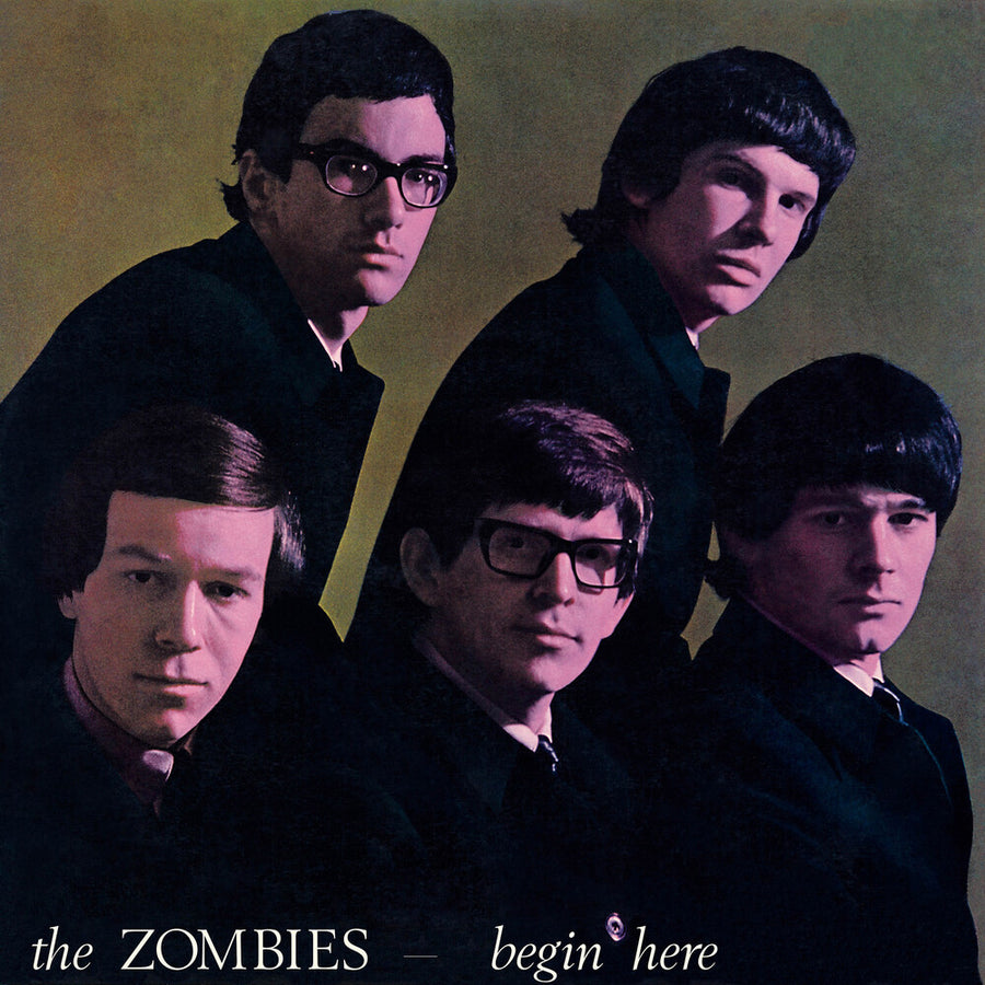 the album cover for The Zombies - Begin Here - Mono Remastered