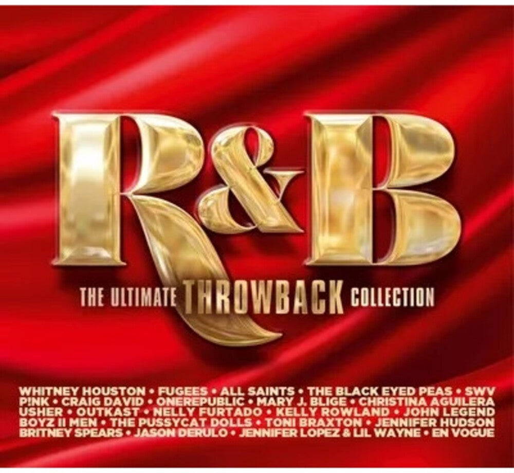 the album cover for R&B The Ultimate Throwback Collection / Various - R&B The Ultimate Throwback Collection / Various