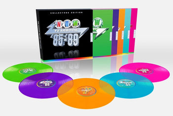 the album cover for Now Yearbook 1985-1989: Vinyl Extra / Various (Uk) - Now Yearbook 1985-1989: Vinyl Extra / Various (Uk)