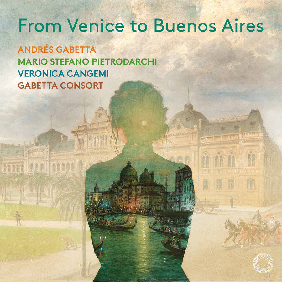 the album cover for Andres Gabetta - From Venice To Buenos Aires