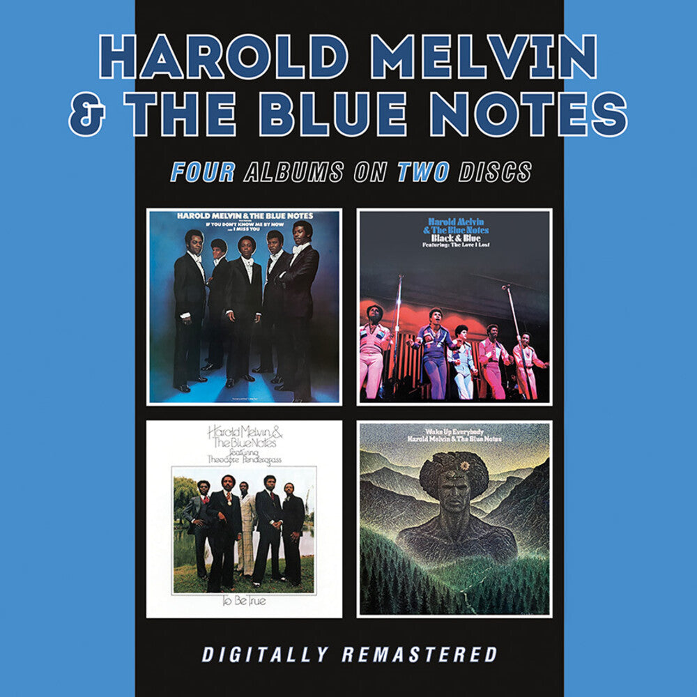 the album cover for Harold Melvin  & The Blue Notes - I Miss You / Black & Blue / To Be True / Wake Up