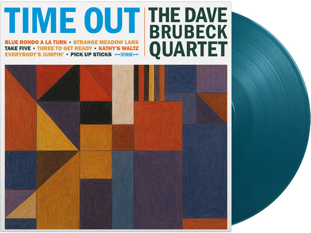 the album cover for Dave Brubeck  Quartet - Time Out [180 Gram Aquamarine]