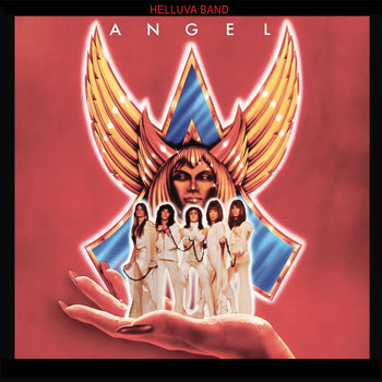 the album cover for Angel - Helluva Band [Indie Exclusive Splatter]