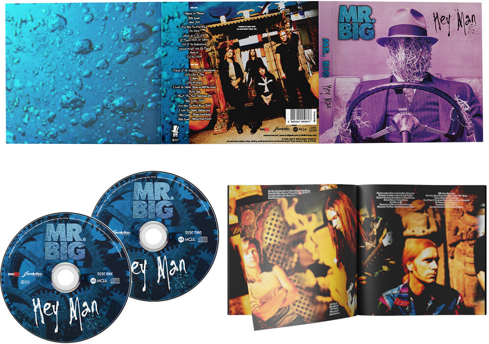 the album cover for Mr. Big - Hey Man (30th Anniversary) (Aniv)