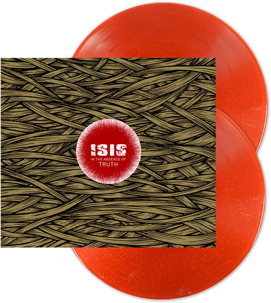 the album cover for Isis - In the Absence Of Truth [Indie Exclusive Eco-Mix Red Vinyl]