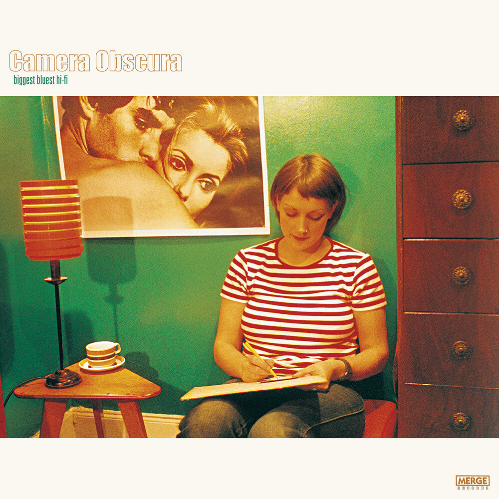 the album cover for Camera Obscura - Biggest Bluest Hi-Fi
