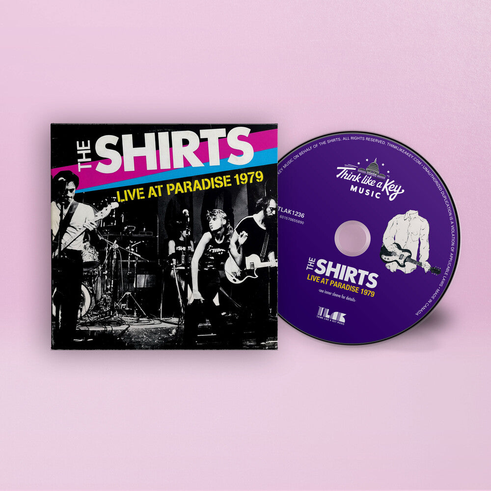 the album cover for Shirts - Live At Paradise 1979 (Gate) [With Booklet]
