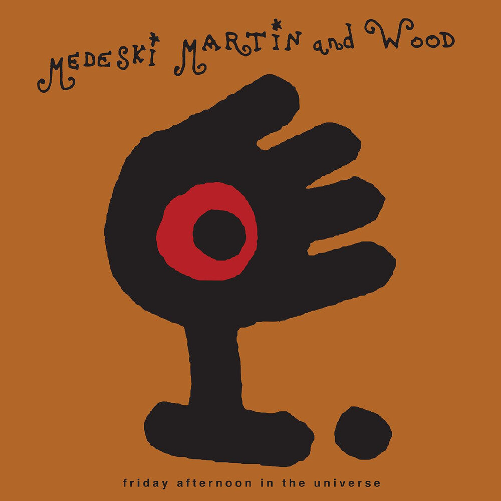 the album cover for Medeski Martin & Wood - Friday Afternoon In The Universe [Magenta]