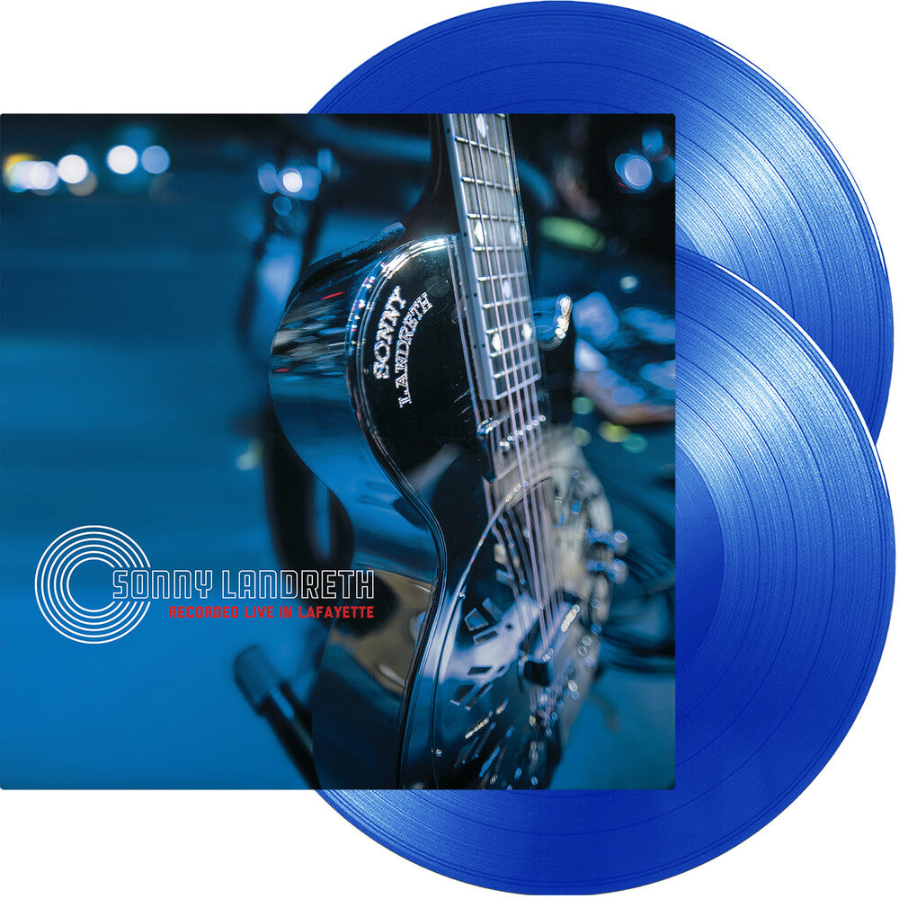 the album cover for Sonny Landreth - Recorded Live In Lafayette [Reissue]