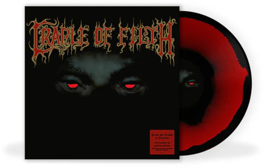 the album cover for Cradle Of Filth - From The Cradle To Enslave (Blk) [Colored Vinyl] (Red) (Uk)