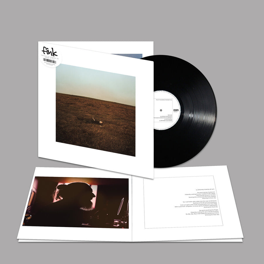 the album cover for Fink - City Is Coming To Erase It All (Gate) [With Booklet]