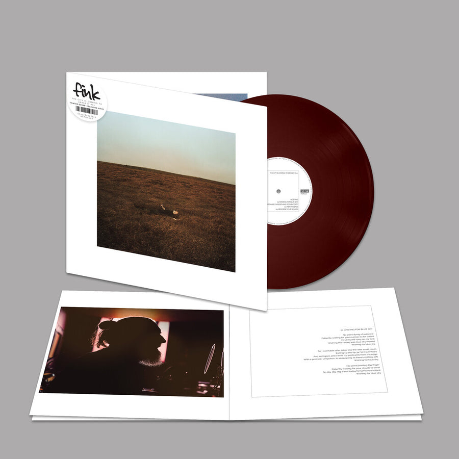 the album cover for Fink - City Is Coming To Erase It All [Colored Vinyl] (Gate) [With Booklet]