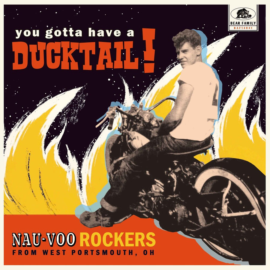 the album cover for Various Artists - You Gotta Have A Ducktail: Nau-Voo Rockers