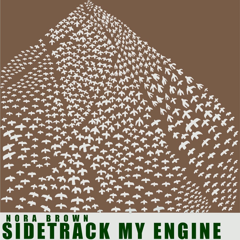 the album cover for Nora Brown - Sidetrack My Engine - Green [Colored Vinyl] (Grn) [Reissue]