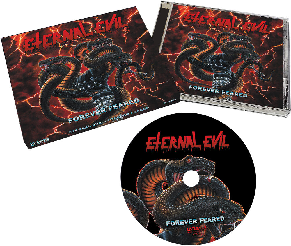 the album cover for Eternal Evil - Forever Feared [Limited Edition]