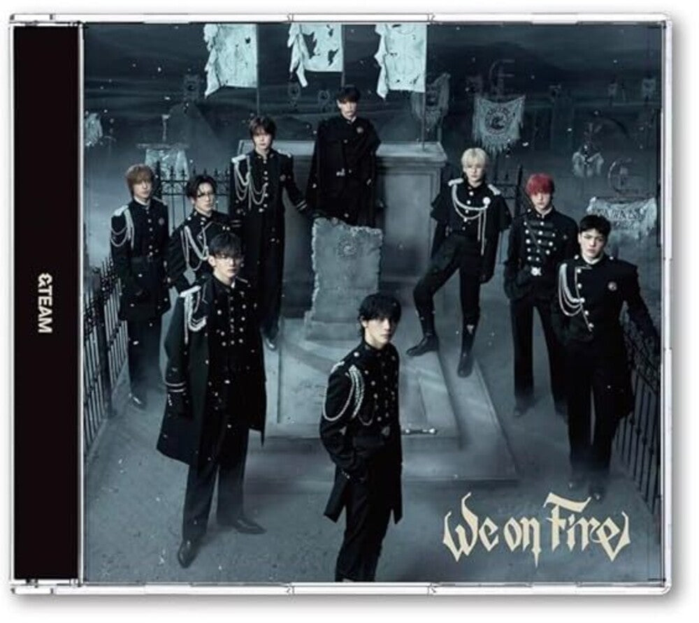 the album cover for &TEAM - 3rd EP 'We On Fire' [Standard ver.]