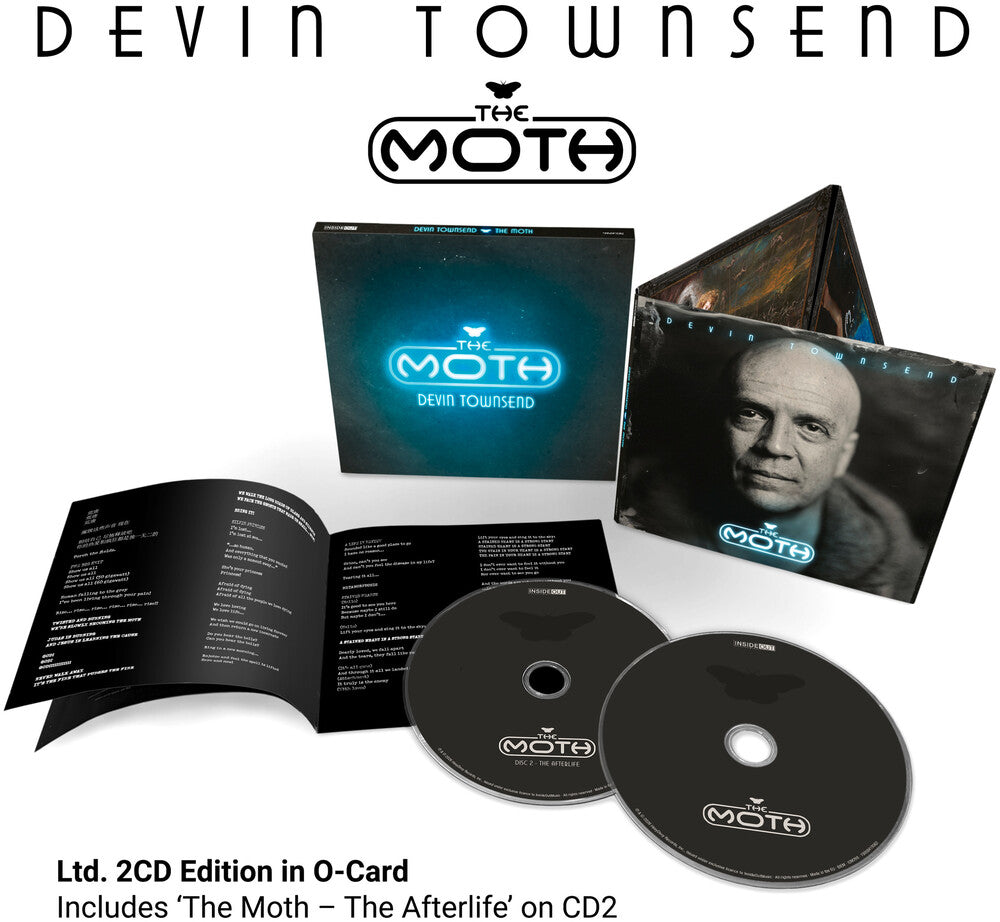 the album cover for Devin Townsend - The Moth