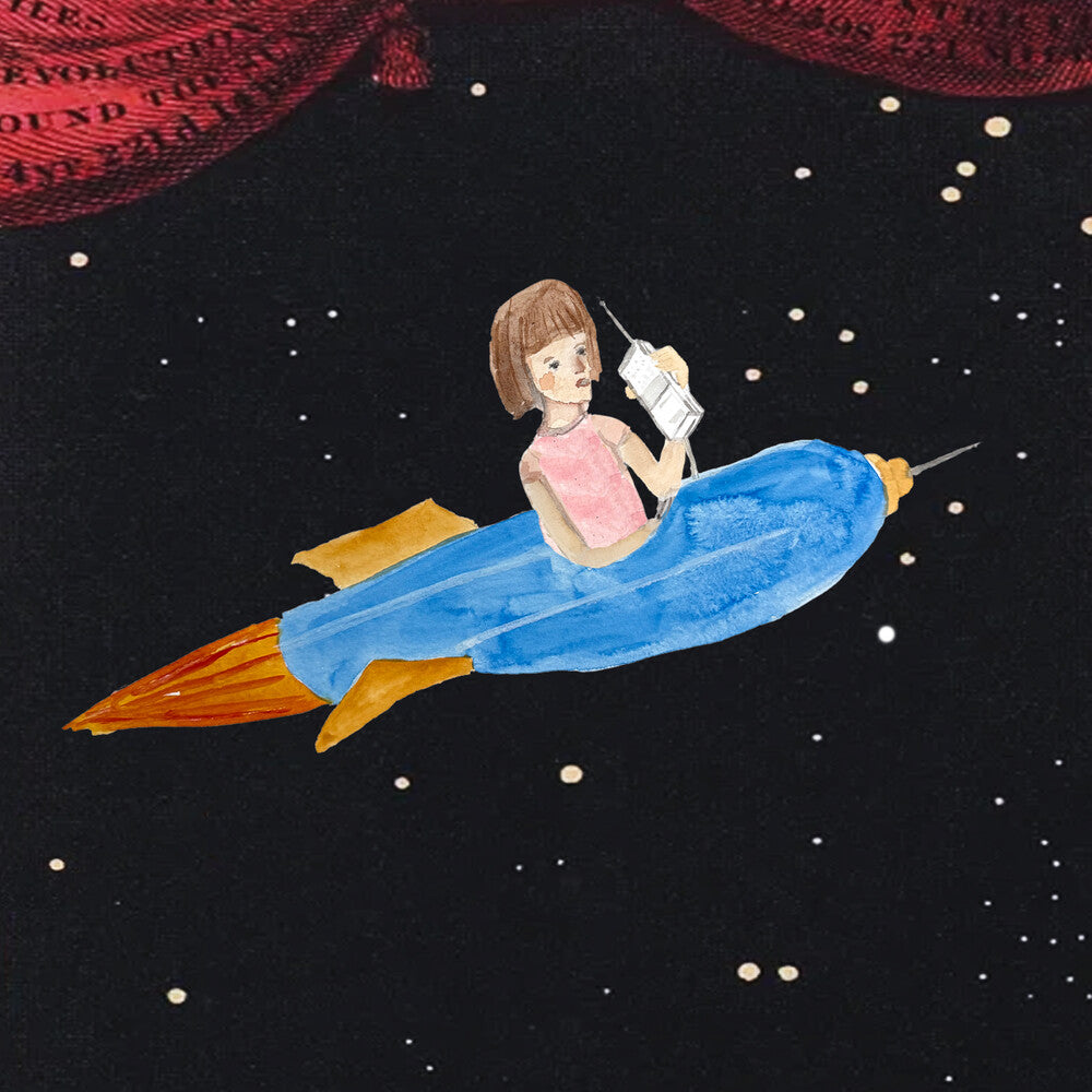 the album cover for Zzzahara - Distant Lands [Blue]