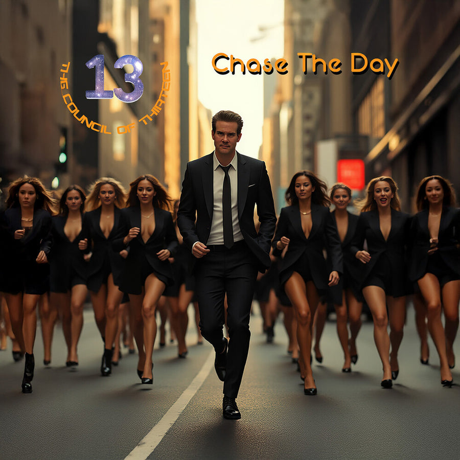 the album cover for Council Of Thirteen - Chase The Day [Deluxe] [With Booklet]