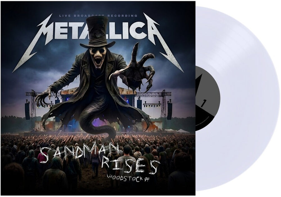 the album cover for Metallica - Sandman Rises [Indie Exclusive Colored]